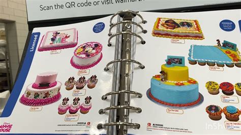 Walmart does not have a terribly wide selection of cake flavors. . Walmart bakery cake catalog